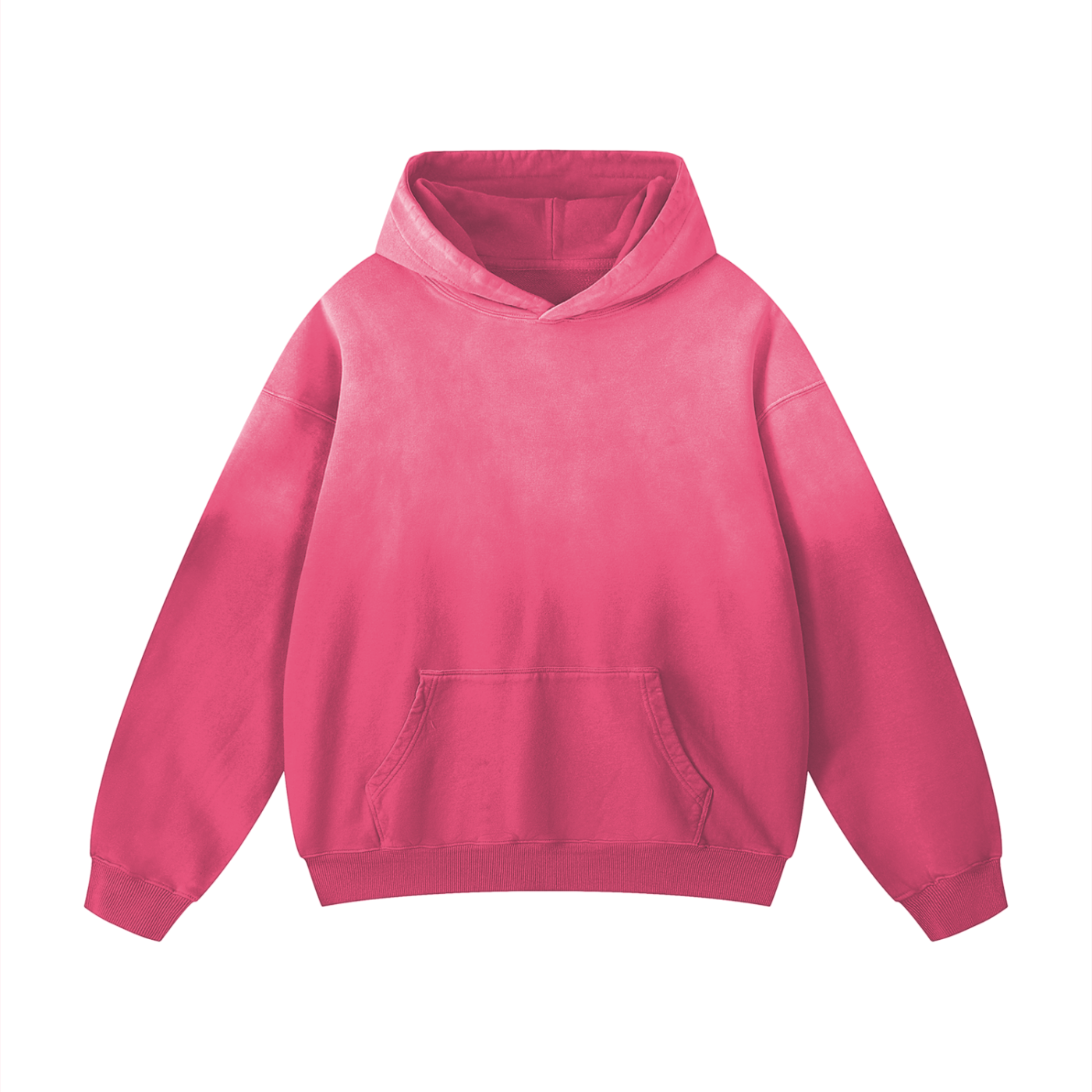 600 GSM 'SUN FADED PINK' HOODIE