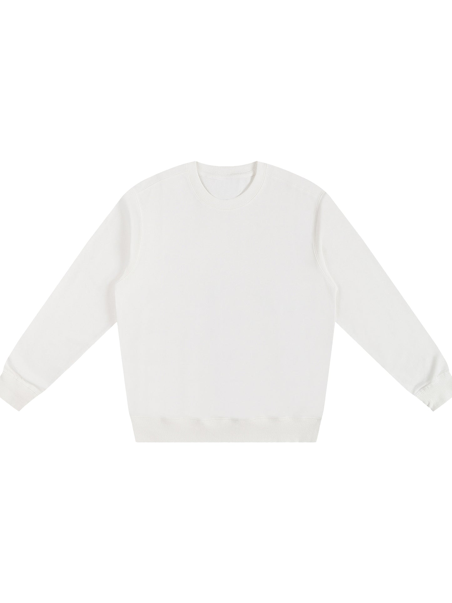 300 GSM 'WHITE' CREWNECK