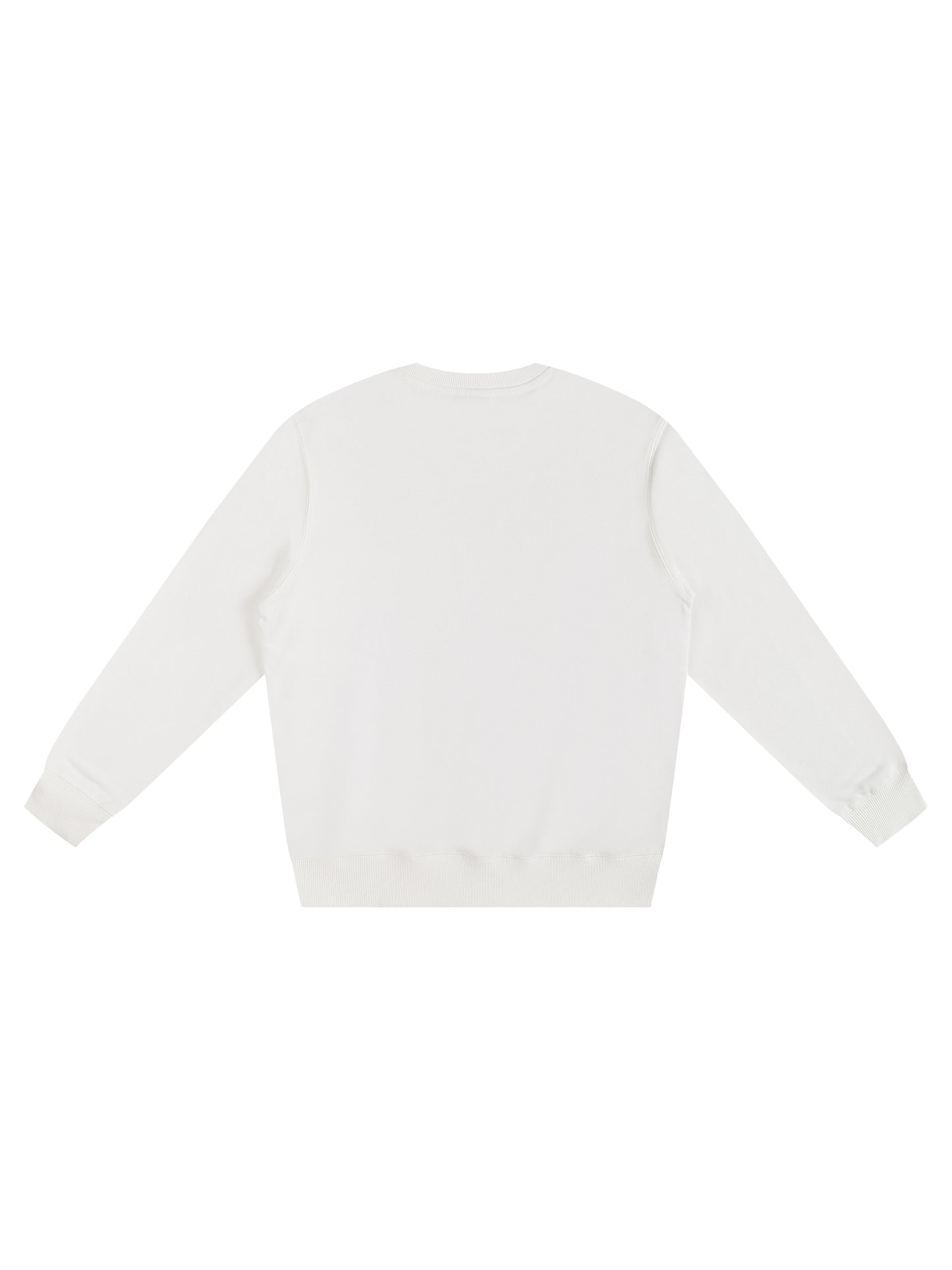 300 GSM 'WHITE' CREWNECK