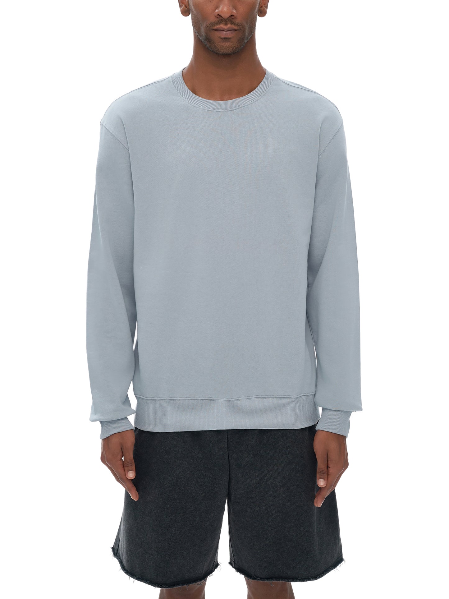 300 GSM 'HAZE BLUE' CREWNECK