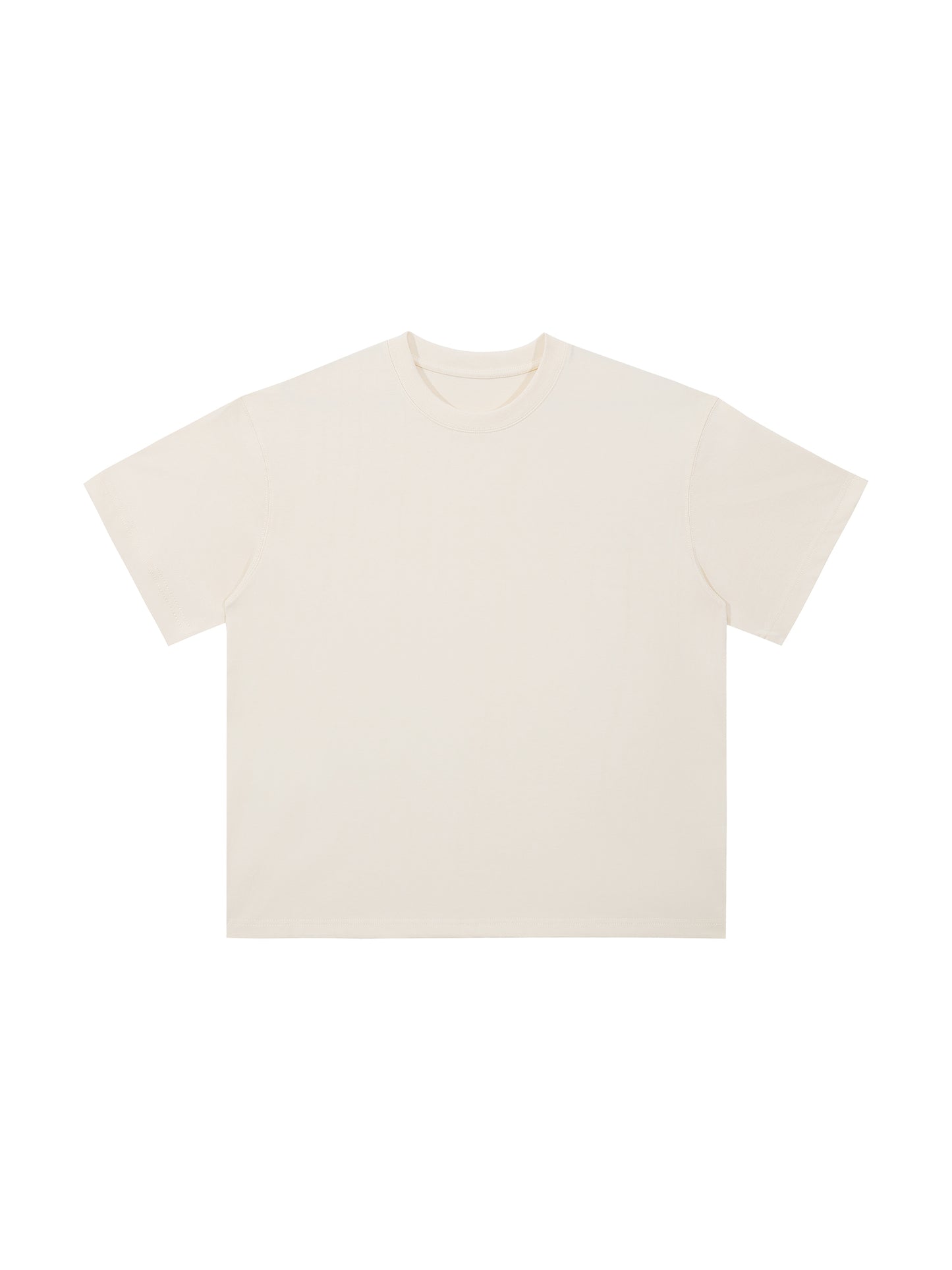 300 GSM 'MILK APRICOT' T-SHIRT