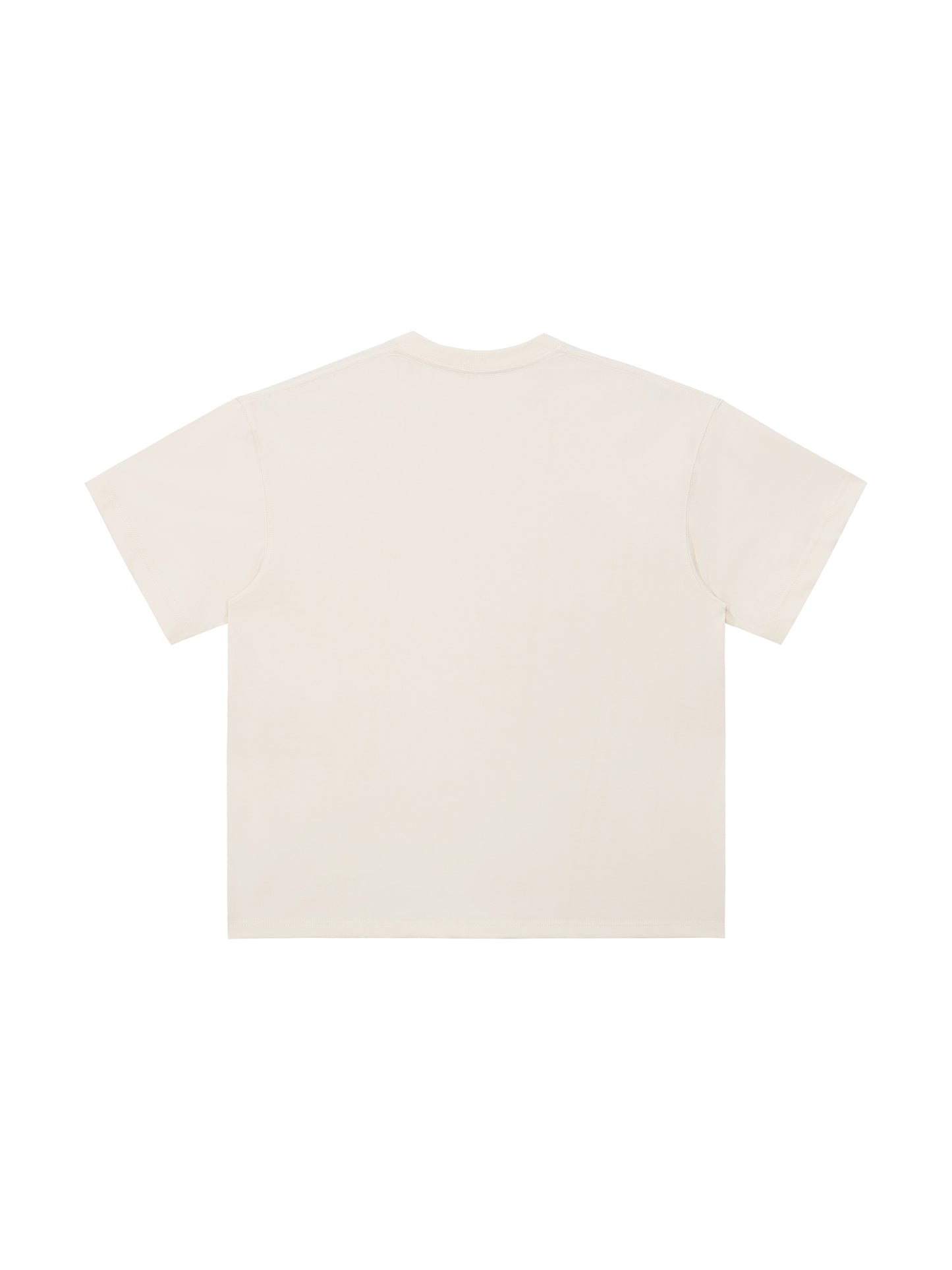 300 GSM 'MILK APRICOT' T-SHIRT