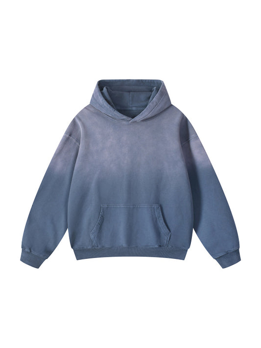 600 GSM 'SUN FADED BLUE' HOODIE