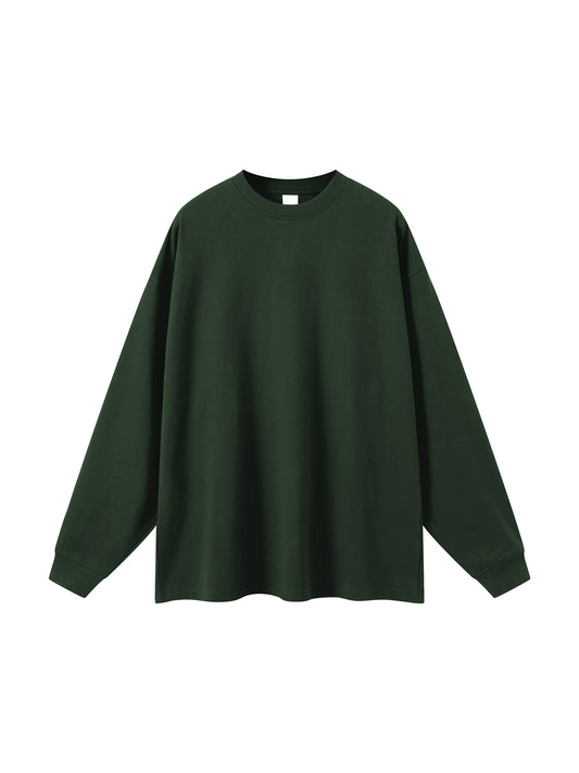 305 GSM 'FORREST GREEN' LONGSLEEVE