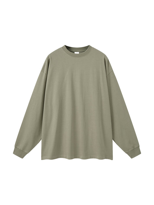 305 GSM 'OLIVE GREEN' LONGSLEEVE