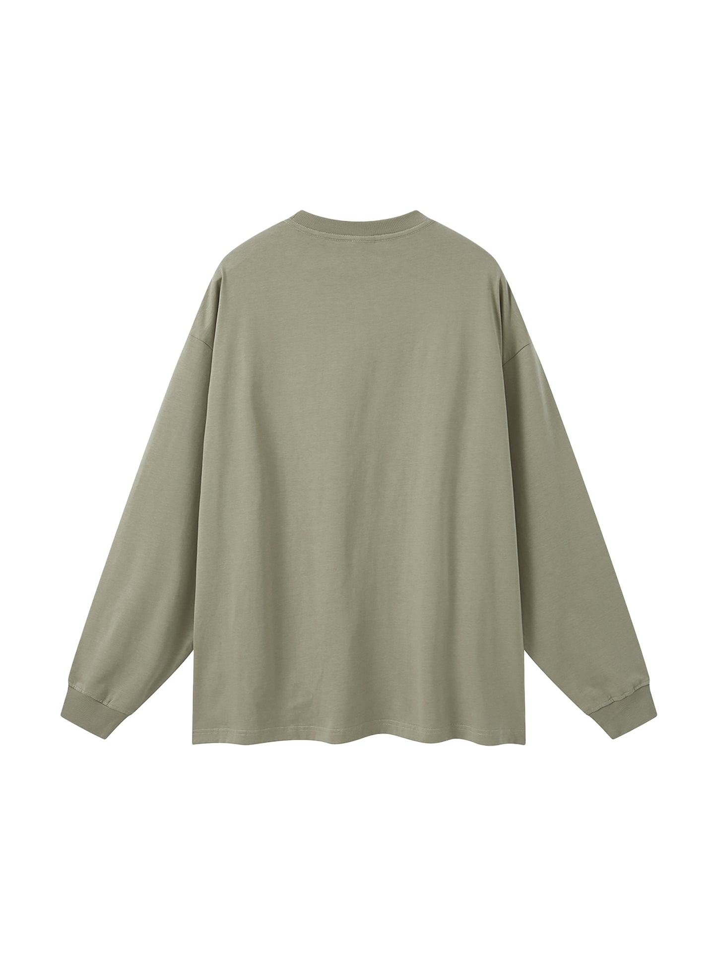 305 GSM 'OLIVE GREEN' LONGSLEEVE