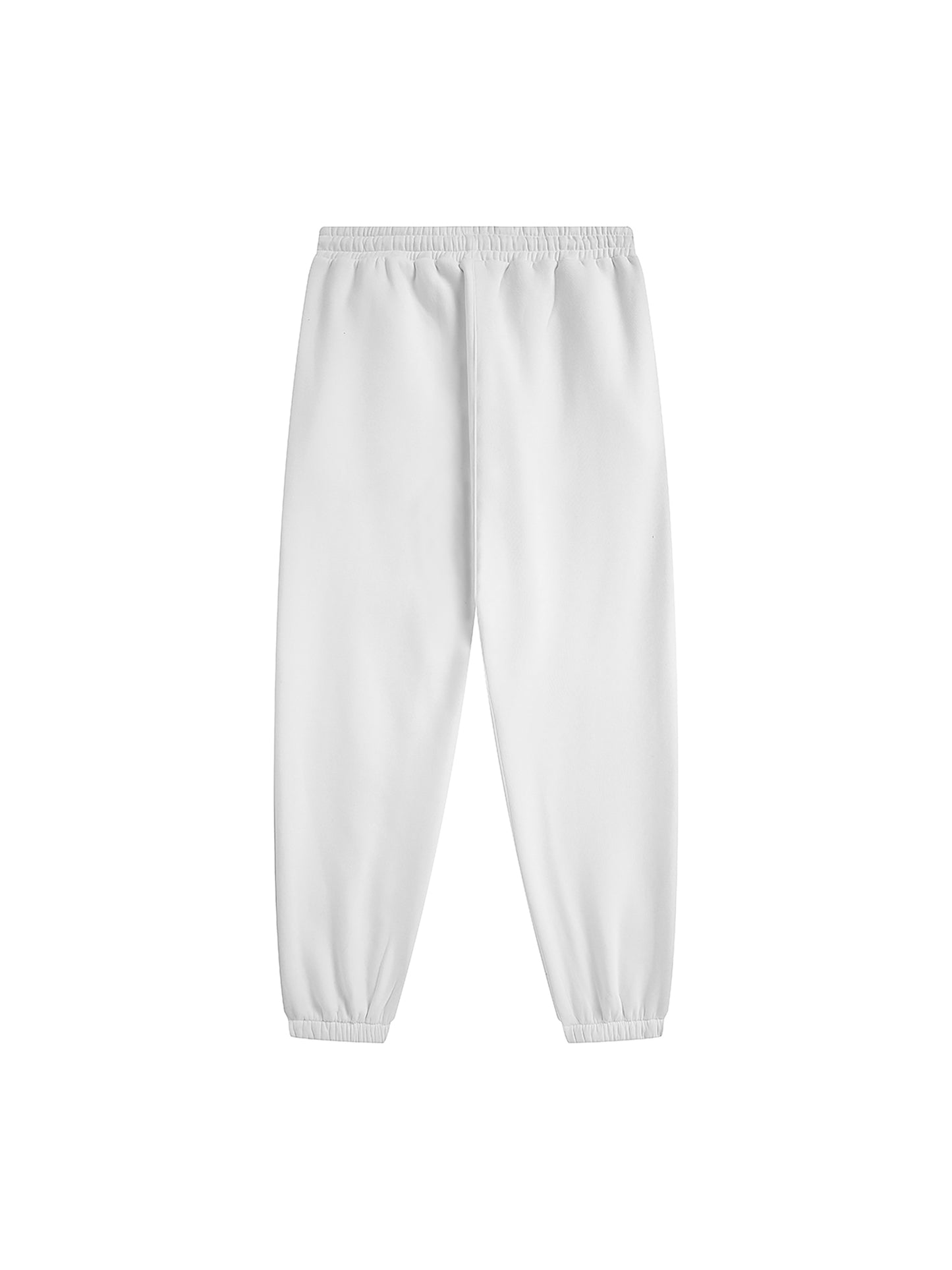 345 GSM 'WHITE' SWEATPANTS