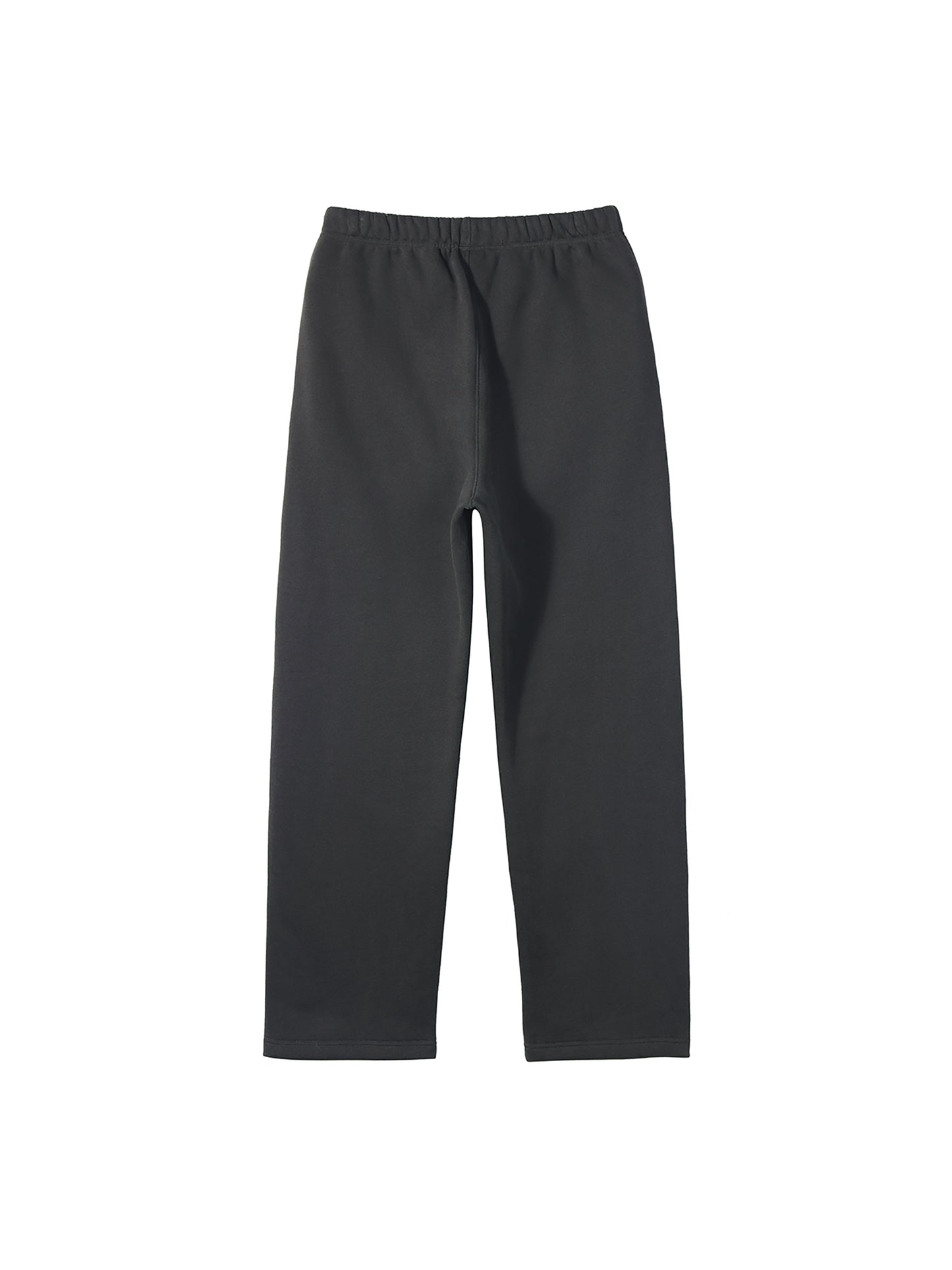 360 GSM 'DARK GRAY' STRAIGHT-LEG PANTS