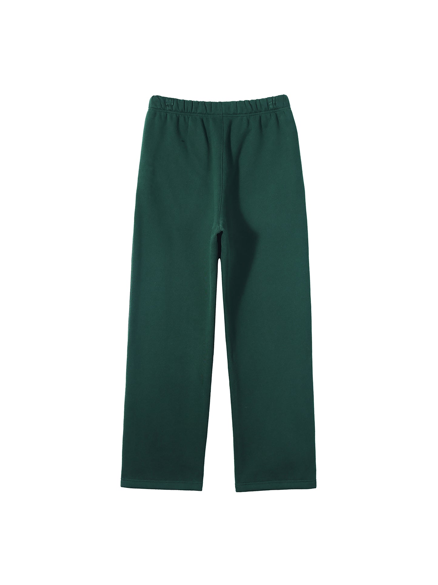 360 GSM 'GREEN' STRAIGHT-LEG PANTS