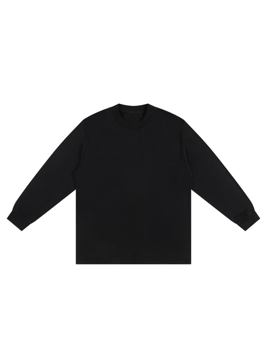 270 GSM 'BLACK' LONGSLEEVE