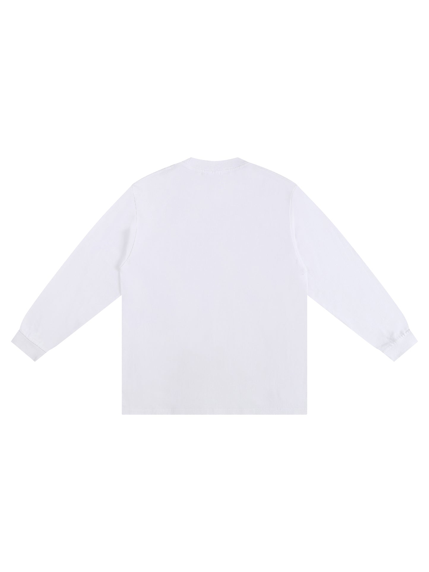 270 GSM 'WHITE' LONGSLEEVE