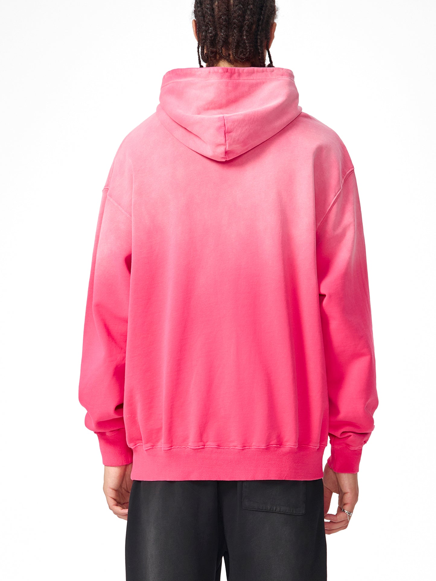 600 GSM 'SUN FADED PINK' HOODIE